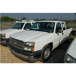 2005 CHEVROLET SILVERADO EXTENDED CAB PICKUP