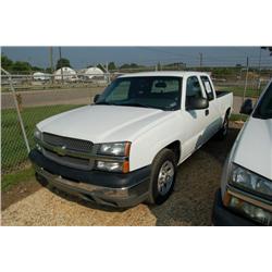 2005 CHEVROLET SILVERADO EXTENDED CAB PICKUP