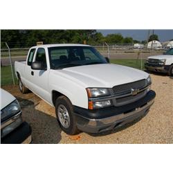 2005 CHEVROLET SILVERADO EXTENDED CAB PICKUP