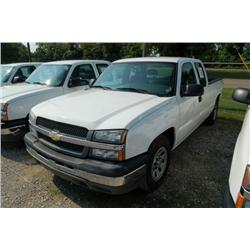 2005 CHEVROLET SILVERADO EXTENDED CAB PICKUP