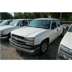 2005 CHEVROLET SILVERADO EXTENDED CAB PICKUP