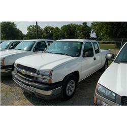 2005 CHEVROLET SILVERADO EXTENDED CAB PICKUP