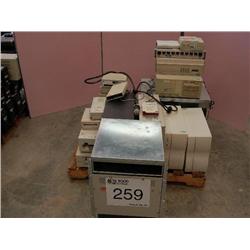 NETWORK EQUIPMENT UPS, MODEM EXTERNAL, EXTERNAL BACKUP TAPE/CARTRIDGE DRIVES, MODEM FAX, PRINTER, EX
