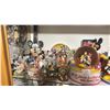 Image 2 : *BOXED UP* COLLECTION OF SNOW GLOBES, VINTAGE MICKEY DOLL, MICKEY GUITAR, MINNIE MIRROR, MULTIPLE