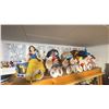Image 1 : *BOXED UP* SNOW WHITE WITH HER 7 DWARFS & MICKEY PORCELAIN FIGURINES, MICKEY HATS,