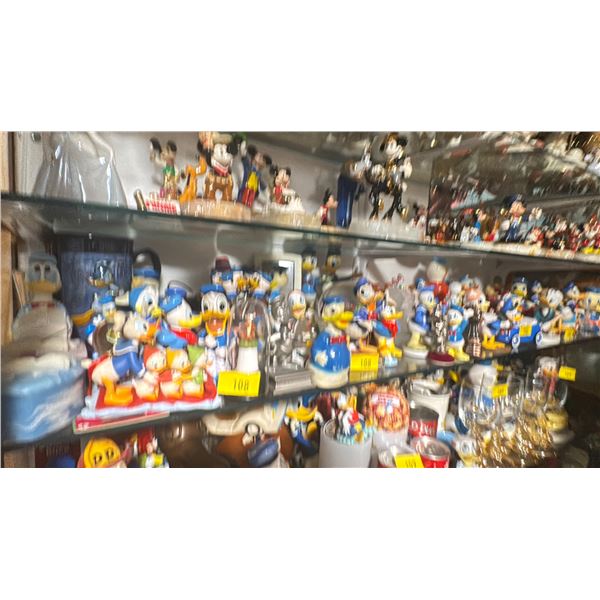 *BOXED UP* DONALD DUCK COLLECTION IN HIS MANY YEARS, PORCELAIN FIGURINES, VINTAGE PIECES,