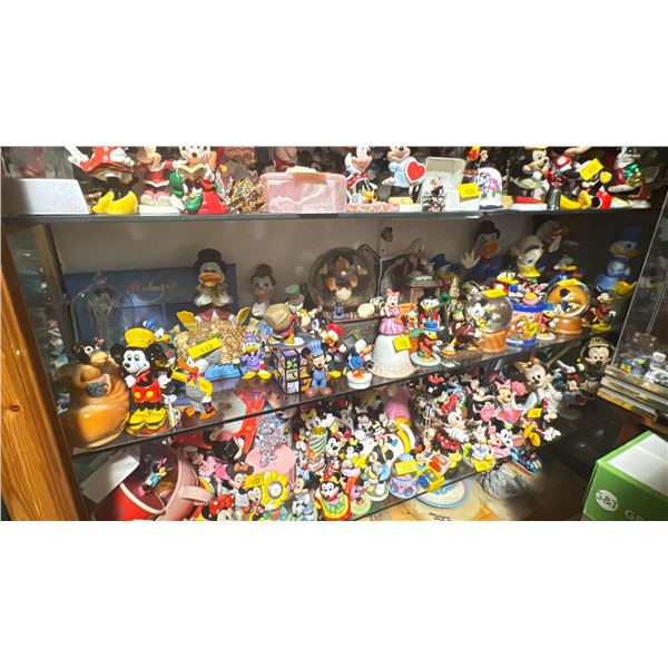 *BOXED UP* NUMEROUS VINTAGE PIECES, MICKEY FROM 1950'S, SCROUGE MCDUCK FIGURINES OVER THE YEARS,