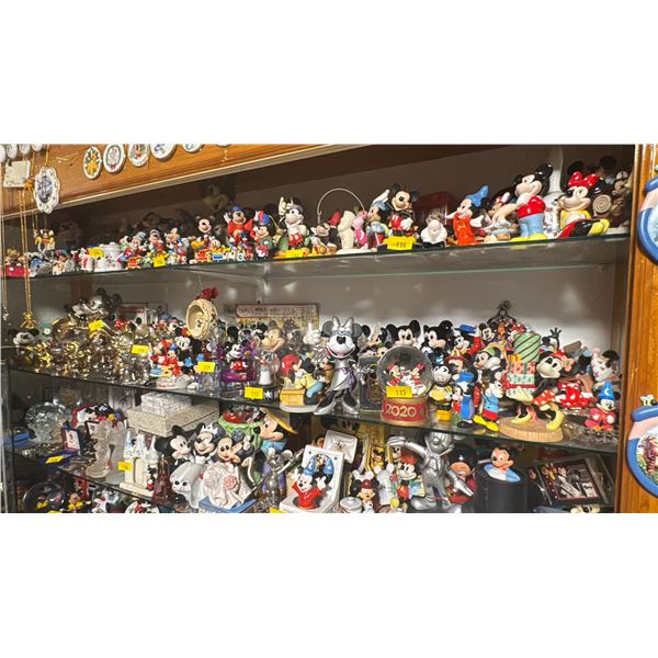 *BOXED UP* HUGE COLLECTION OF MICKEY & MINNIE FIGURINES & STATUES OVER THE YEARS,