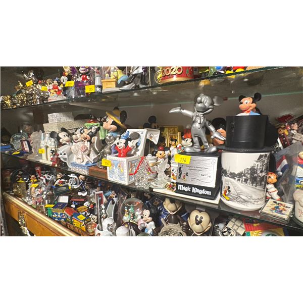 *BOXED UP* HUGE ASSORTMENT OF DISNEYLAND, MAGIC KINGDOM & MICKEY & MINNIE FIGURINES,