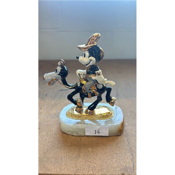 RON LEE COLLECTIBLES TWO GUN MICKEY FIGURINE