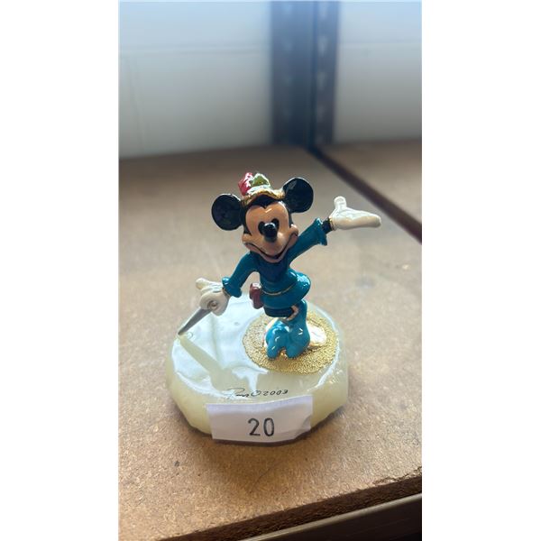 RON LEE COLLECTIBLES BRAVE LITTLE TAILOR MICKEY FIGURINE