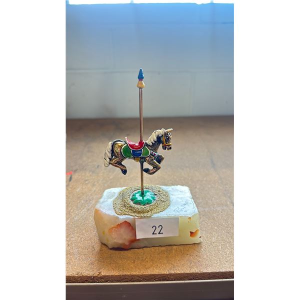 RON LEE COLLECTIBLES CAROUSEL HORSE FIGURINE