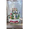 Image 1 : DISNEY MICKEY'S HOLIDAY WORKSHOP SNOW GLOBE WITH MUSIC *TESTED WORKING*