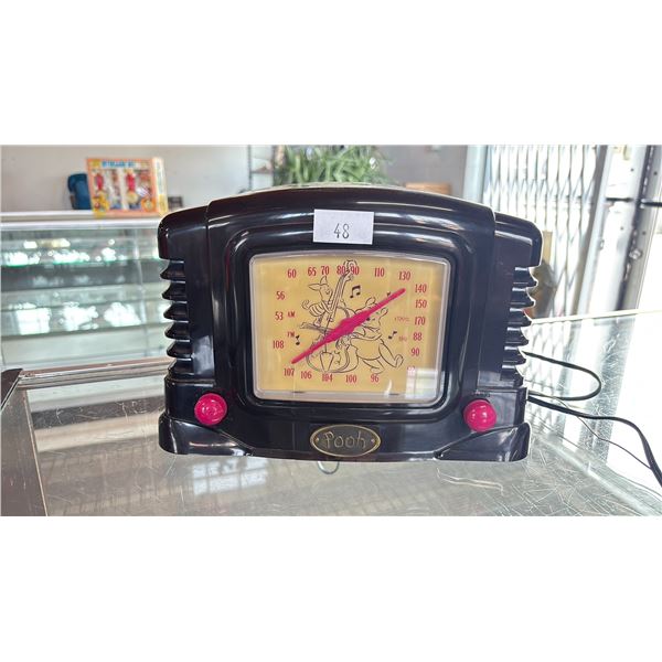 WINNIE THE POOH RADIO/TAPE PLAYER