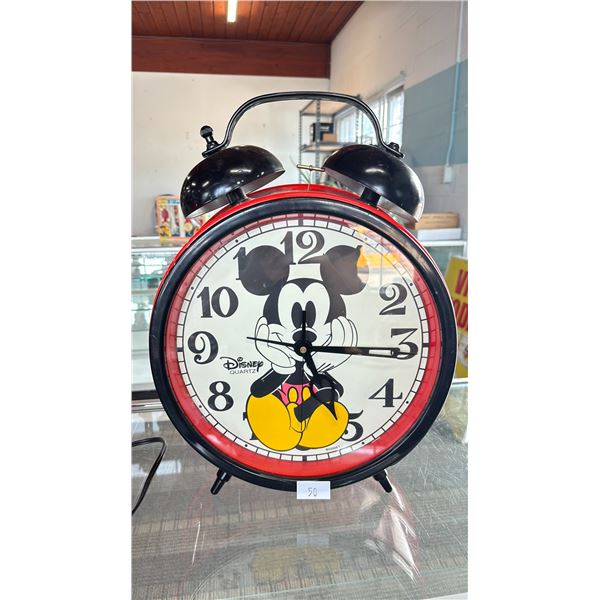 QUARTZ MICKEY MOUSE CLOCK