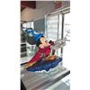 Image 2 : DISNEY MICKEY MOUSE AS THE SORCERERS APPRENTICE MAGICAL BIG FIGURINES WAVE LIGHT *TESTED WORKING*