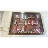 Image 1 : SHADOW BOX WITH ASSORTED DISNEY WATCHES