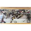 Image 3 : SHADOW BOX WITH ASSORTED DISNEY WATCHES *GLASS ON SHADOW BOX HAS A CRACK*