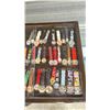 Image 3 : SHADOW BOX WITH ASSORTED DISNEY WATCHES