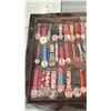 Image 2 : SHADOW BOX WITH ASSORTED DISNEY WATCHES