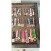 Image 4 : SHADOW BOX WITH ASSORTED DISNEY WATCHES