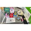 Image 2 : BOX OF ASSORTED DISNEY WATCHES & MORE