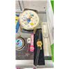 Image 3 : BOX OF ASSORTED DISNEY WATCHES & MORE