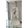 Image 2 : (3) DISNEY GLASS DOME CLOCKS
