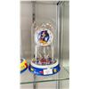 Image 4 : (3) DISNEY GLASS DOME CLOCKS