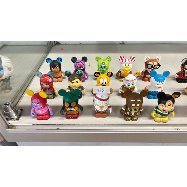 ASSORTED DISNEY VINYLMATION FIGURES