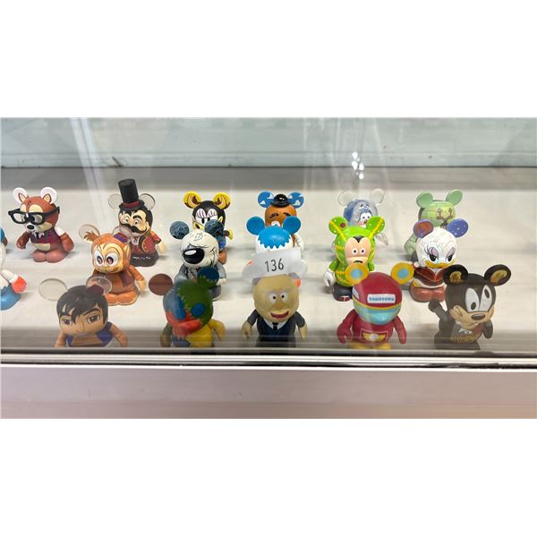 ASSORTED DISNEY VINYLMATION FIGURES