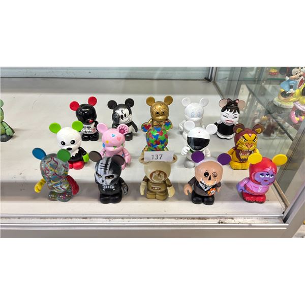 ASSORTED DISNEY VINYLMATION FIGURES
