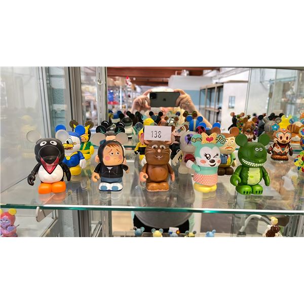 ASSORTED DISNEY VINYLMATION FIGURES