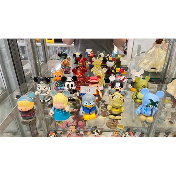 ASSORTED DISNEY VINYLMATION FIGURES
