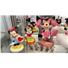 Image 7 : ASSORTED GLASS MINNIE  & GOOFY FIGURES