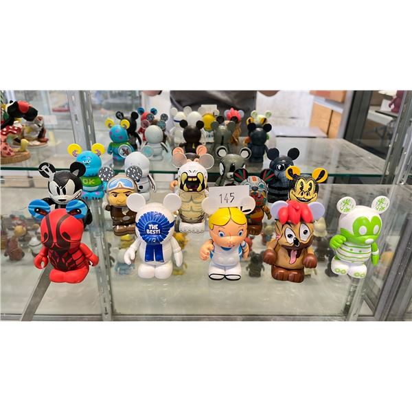 ASSORTED DISNEY VINYLMATION FIGURES