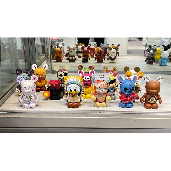 ASSORTED DISNEY VINYLMATION FIGURES