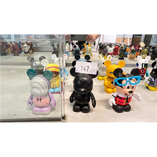 ASSORTED DISNEY VINYLMATION FIGURES