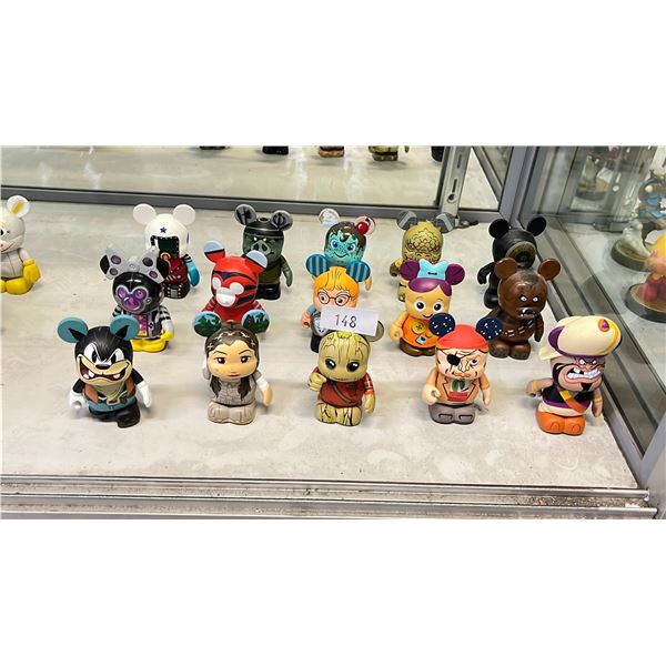 ASSORTED DISNEY VINYLMATION FIGURES