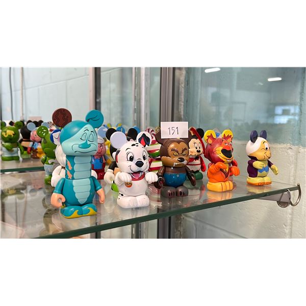 ASSORTED DISNEY VINYLMATION FIGURES