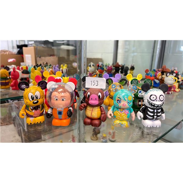 ASSORTED DISNEY VINYLMATION FIGURES