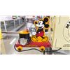 Image 2 : MICKEY & CO LIMITED EDITION FOSSIL WATCH & COLLECTIBLE WOOD TOY