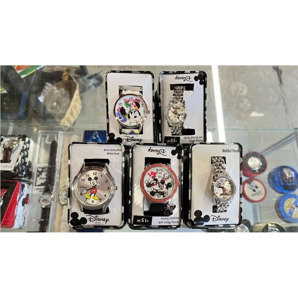 (5) DISNEY WATCHES