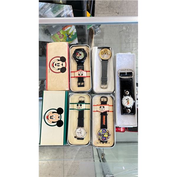(5) DISNEY WATCHES