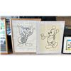 Image 1 : MR DUCK STEPS OUT & MICKEYS STEAMROLLER FRAMED PRINTS