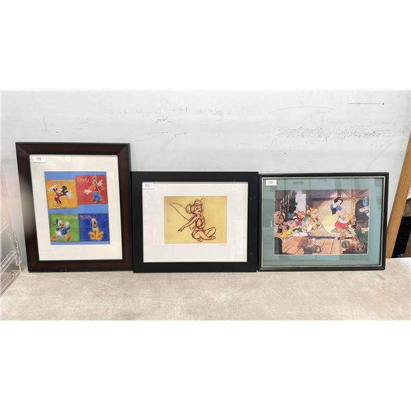 (3) DISNEY PRINTS