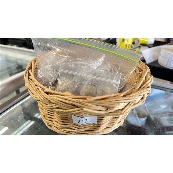 BASKET OF ASSORTED TOKENS