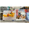 Image 3 : SHELF OF DISNEY COLLECTIBLES - TEACUPS, PICTURE FRAME, SNOW GLOBE, COOKIE STAMP, WINE GLASSES,