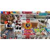 Image 1 : SHELF OF DISNEY COLLECTIBLES - ANIMATRONIC MICKEY MOUSE (SANTA SUIT & HALLOWEEN), STAMPS, SNOW