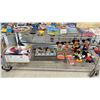 Image 1 : SHELF OF DISNEY COLLECTIBLES - MICKEY MOUSE WAFFLE MAKER, ADDRESS SIGN, ASSORTED MICKEY MOUSES